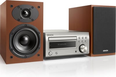 Denon Set RCD-M41DAB Silver/Cherry Wood
