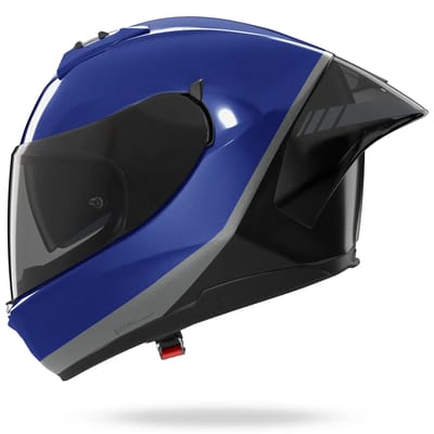 Nolan N60-6 Sport Verniciatura Speciale 346 Diepblauw Zwart Zilver Glossy Integraalhelm - Helm