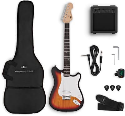 VISIONSTRING Elektrisch Gitaarpakket, Sunburst
