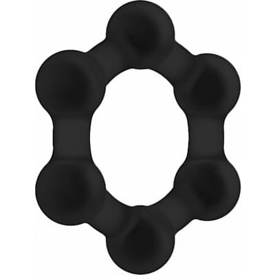 Sono  No 82 - Weighted Cock Ring - Black