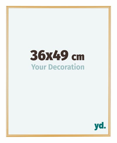 Your Decoration - Puzzellijst 36x49 cm - Goud Vintage - Puzzellijst 500-1000 stukjes - Aluminium Fotolijst - Kent