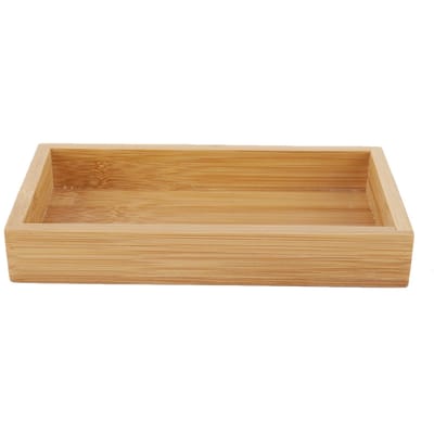 Rechthoekig dienblad voor fruit, thee en eten in Japanse stijl voor restaurant en thuis (19.2*10.2*3cm)