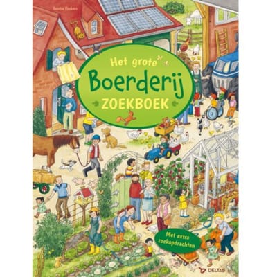 Het grote boerderij zoekboek Educatieve boeken (spelletjes en raadsels)