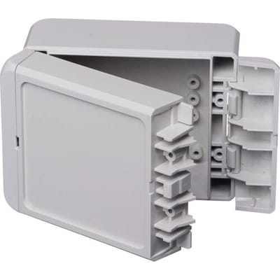 Bopla Bocube B 100806 ABS-7035 96032125 Industriële behuizing 80 x 113 x 60 ABS Grijs-wit (RAL 7035) 1 stuk(s)