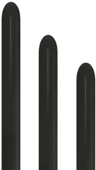 Modelleerballonnen Sempertex 260s Fashion black- 50 stuks