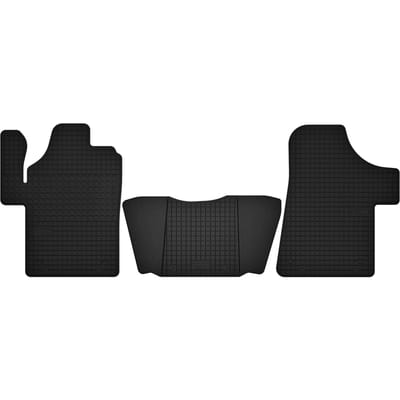 Wielganizator SolidTread Serie - Rubber Automatten - Mercedes Vito II (2003-2014) - Zwart - Complete Aanpassing