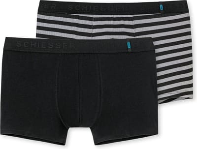 Schiesser Heren Short - 2 pack - Assortie - Maat S