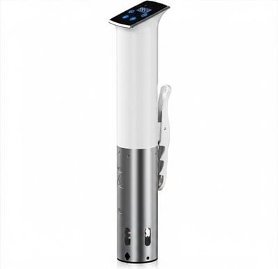 KAD® Sous Vide - Sous Vide Stick - Thuis Koken als een Chef- Wit - 7cm x 7cm x 34cm