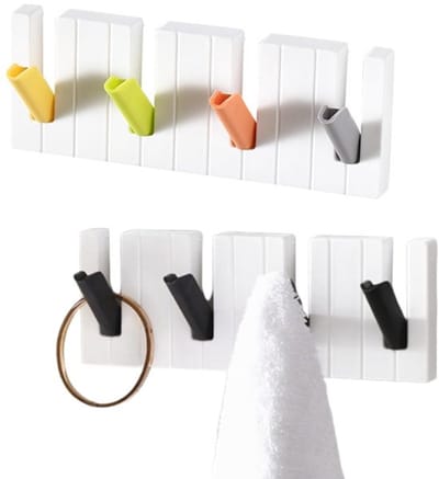 Allecto - Piano Sleutelhaken Wandbevestiging - Set van 2, Moderne