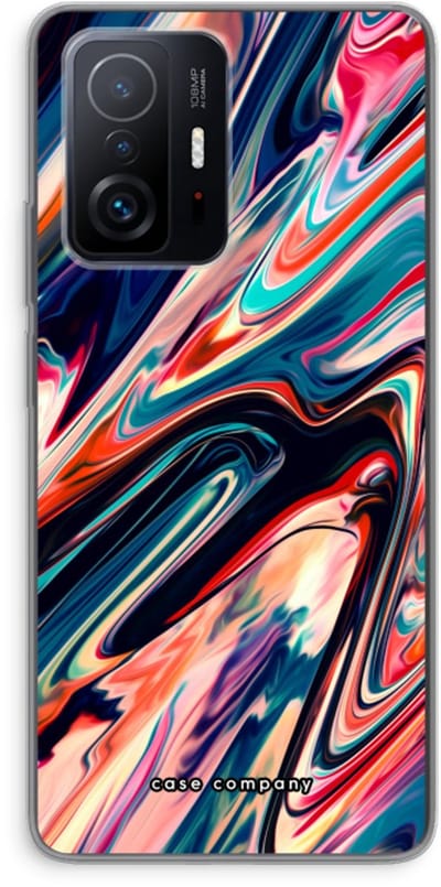 Case Company® - Hoesje geschikt voor Xiaomi 11T hoesje - Quantum Being - Soft Cover Telefoonhoesje - Bescherming aan alle Kanten en Schermrand