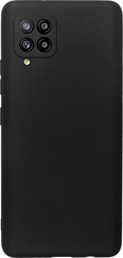 BMAX hoesje geschikt voor Samsung Galaxy A42 / Dun en beschermend telefoonhoesje / Case / Beschermhoesje / Telefoonhoesje / Hard case / Telefoonbescherming - Zwart