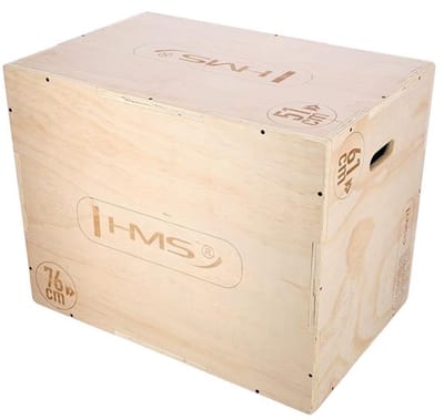 HMS DSC Serie - Houten Crossfit Box - Verstelbare Hoogte - 18mm Triplex