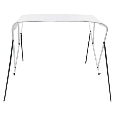 vidaXL - Biminitop - 3-boogs - 183x140x137 - cm - wit