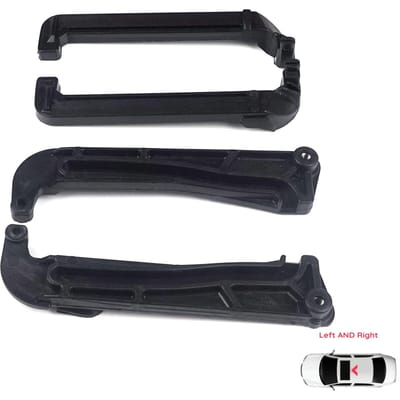 BSR587 4 Delen Zonnedak Schuifsysteem Zonne Dak Schuiver Schuifglas Montagebeugel Reparatie Set voor Renault Clio MK2 II X65 BB CB SB 1998-2016