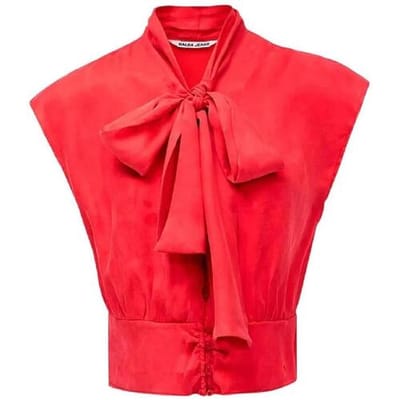 Vrouwenblouse Salsa Jeans Lightdenim