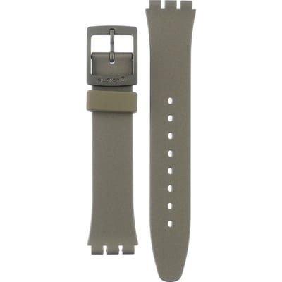Swatch Plastic - Originals Medium (34mm) /Access/Solar/Musicall/Stop - G/SK/SL/SR/SS/SO28 AGG712 Pearly Green Horlogeband