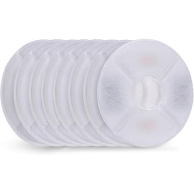 Filtres de fontaine d'eau pour chat, filtres de remplacement pour fontaine à fleurs, eau de fontaine pour chat 8pcs