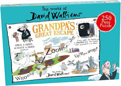 250-delige Legpuzzel met Illustraties van Bekend Kinderboek