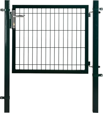 Tuindeur met Slot en Scharnieren - 80 cm Hoog - Inclusief Palen en Meer