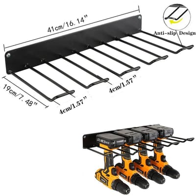 Handgereedschap Organizer Rek Wandmontage Zwevende Gereedschapsplank Elektrische Boormachine Houders Heavy Duty voor Werkplaats Garage