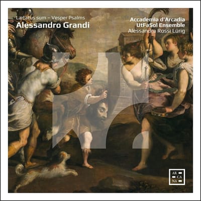 Accademia D'Arcadia, UtFaSol Ensemble, Alessandra Rossi Lürig - Grandi: Laetatus Sum - Vesper Psalms (CD)