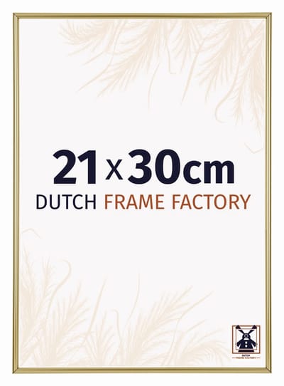 Fotolijst 21x30 cm - Kunststof - Goud - Angers