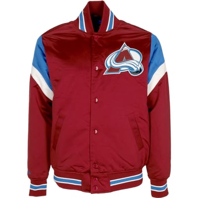 Herenbomberjack NHL zwaargewicht satijnen jack Colava Originele teamkleuren