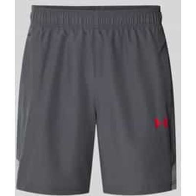 Regular fit sportshort met elastische band model 'UTILITY'