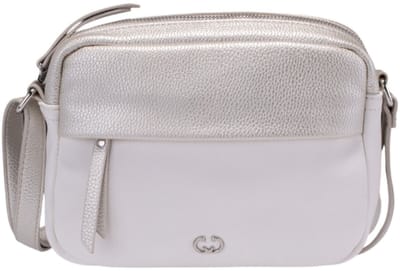 GERRY WEBER Schoudertas Keep In Mind Shoulderbag Metallic Cold Zilverkleurig