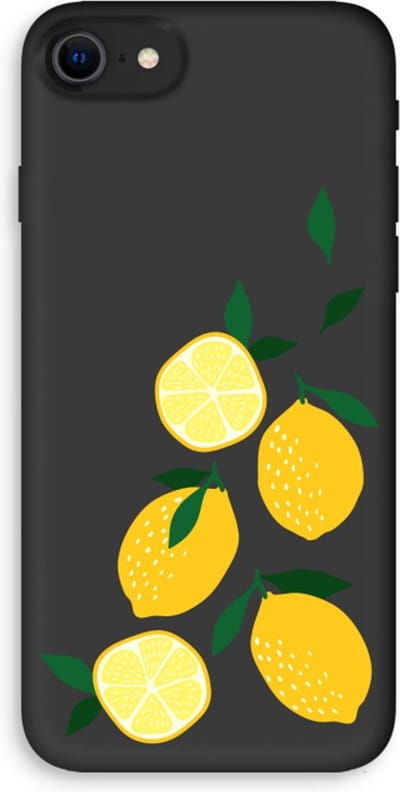 Case Company® - Hoesje geschikt voor iPhone SE 2020 hoesje - You're my lemon - Biologisch Afbreekbaar Telefoonhoesje - Bescherming alle Kanten en Schermrand