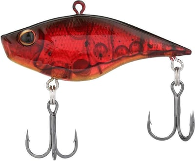 Vis Lokaas - Zinkend Aas - Vissen - Maximale Geluidstrilling - 6 cm - Rood