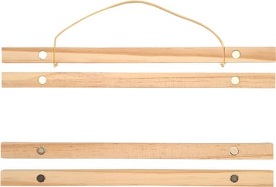 Magnetische Posterhouder - Ophangen Diamond Painting & Schilderen op Nummer - Duurzaam & Onbehandeld Hout - 31cm
