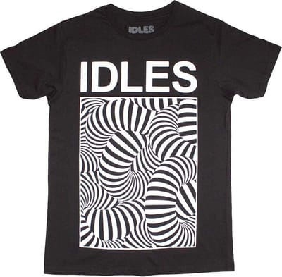 Idles - Psych Tubes Heren T-shirt - S - Zwart