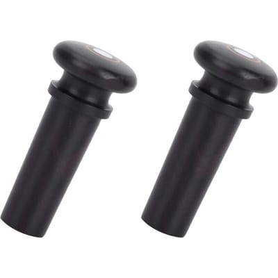 Lot de 2 piques de queue de violon en bois de jujubier de haute qualité, accessoires pour instruments de musique(Type A)