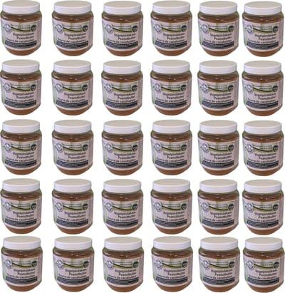Vogelpindakaas - 350 gram - 30 potten - Voor Buitenvogels - Merk: Hengelsport en Dierenshop