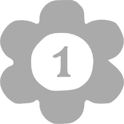 Containersticker Bloem