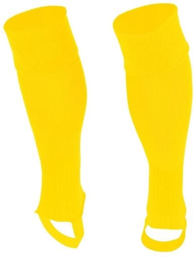 Stanno Uni Footless Sock - Hockey - Geel - Voetloze sokken - Schoenmaat 29-33