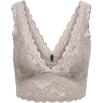 ONLY dames bralette kant chloe beige II