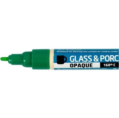 CC Glas- en Porseleinstift Dekkend Set 12 stuks
