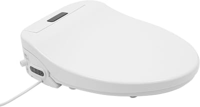 Slimme Bidet Toiletbril - Verwarmde WC Bril - Hygiënisch Comfort - Zelfreinigend Mondstuk - V-vorm 50cm - Wit