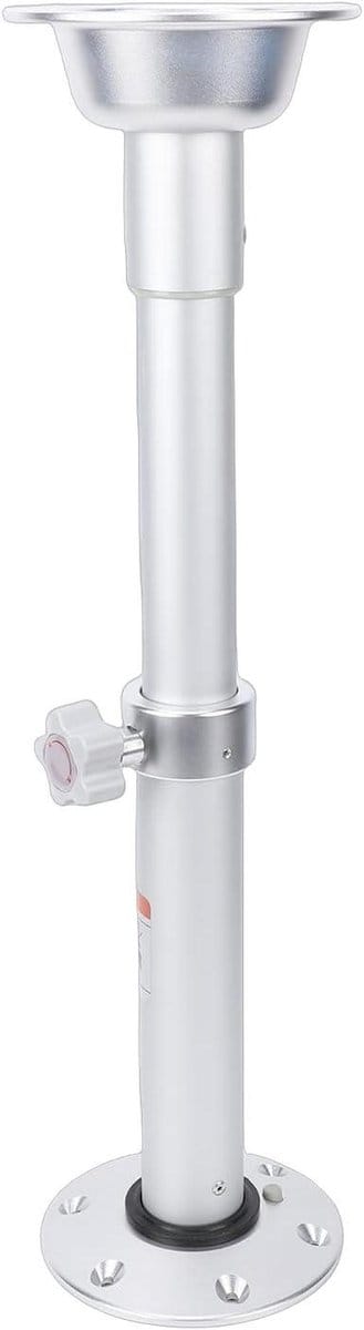 RV Tafelvoetstuk - Tafelpoot Camper Boot - Veelzijdig Gebruik - Traploos Verstelbaar - 490-705 mm - Aluminium