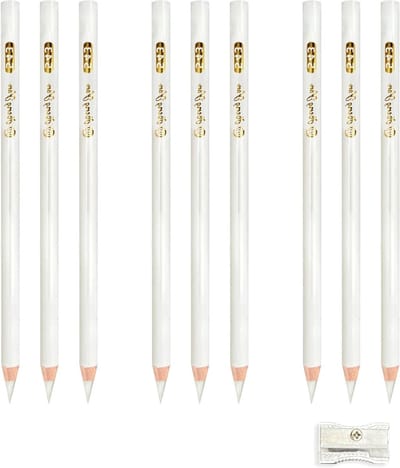 Sewing Chalk Set voor Naaien, Textiel Marker en Kleding Pencils - Perfect voor DIY Projecten en Creatief Werk (9 Stuks)