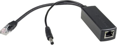 Active PoE Splitter 48V naar 12V - Gigabit Ethernet 10/100/1000Mbps