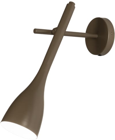 Lumidora Wandlamp 75596 - Voor binnen - ZARA - GU10 - Bruin - Metaal