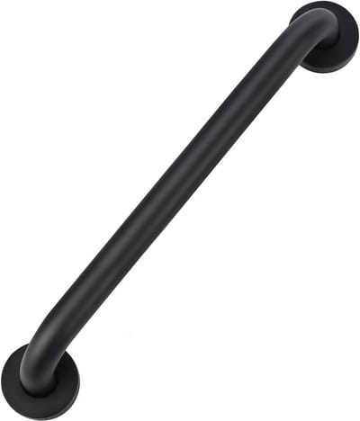 Badkamer Handgreep - Veiligheid Handrail - Veiligheid Verhogen - Verborgen Schroef Montage - 40 cm - Zwart