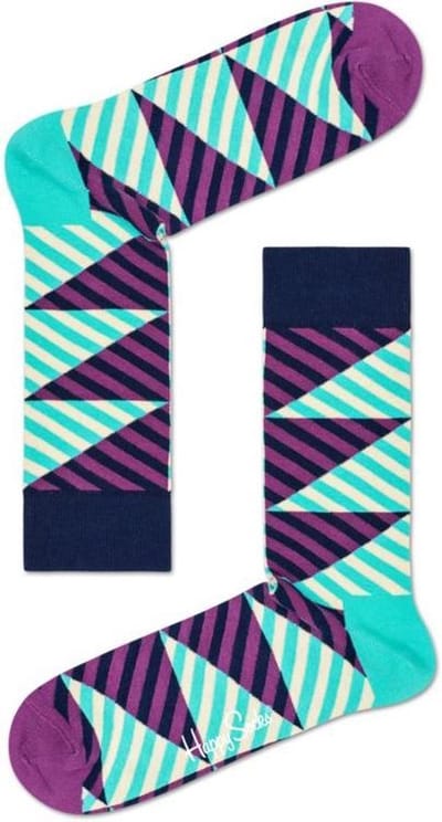 Happy Socks DIS01-5300 Diagonal Stripe Sock 41-46