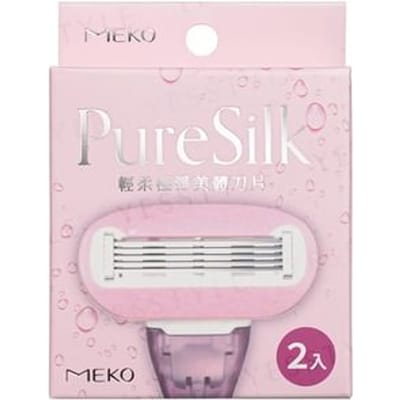 MEKO - Pure Silk Gentle Clean Body Shaping Blades 2 pcs