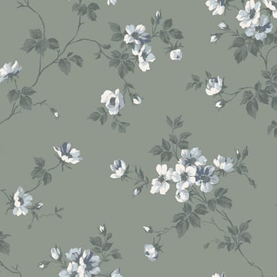 Duro Vliesbehang 387-07 - Hav & Land - Klassiek Groen - 53cm x 10.05m