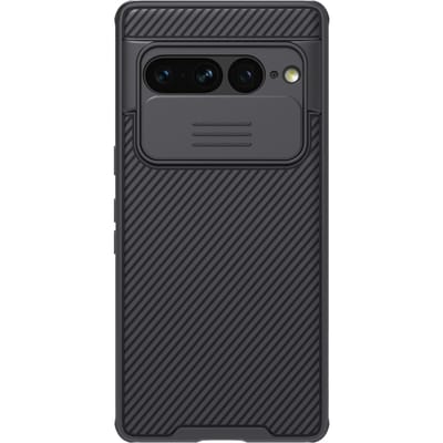 Nillkin CamShield Hoesje voor de Google Pixel 7 Pro - Back Cover met Camera Slider Zwart