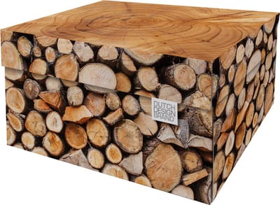 Dutch Design Brand - Dutch Design Storage Box - Opbergdoos - Opbergbox - Bewaardoos - Boomstam - Hout - Wood